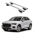 thumbnail image 1 of ERKUL Roof Rack Cross Bars for Audi Q3 2019-2025 | Aluminum Crossbars with Anti Theft Lock for Rooftop | Compatible with Flush Rails - Silver, 1 of 7