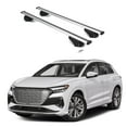 thumbnail image 1 of ERKUL Roof Rack Cross Bars for Audi Q4 e-tron 2022-2025 | Aluminum Crossbars with Anti Theft Lock for Rooftop | Compatible with Flush Rails - Silver, 1 of 7