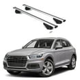 thumbnail image 1 of ERKUL Roof Rack Cross Bars for Audi Q5 2018-2024 | Aluminum Crossbars with Anti Theft Lock for Rooftop | Compatible with Flush Rails - Silver, 1 of 7
