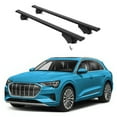 thumbnail image 1 of ERKUL Roof Rack Cross Bars for Audi e-tron 2019-2023 | Aluminum Crossbars with Anti Theft Lock for Rooftop | Compatible with Flush Rails - Black, 1 of 7