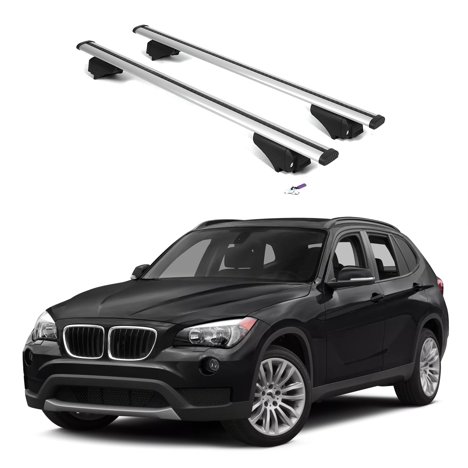 ERKUL Roof Rack Cross Bars for BMW X1 E84 2011-2015 | Aluminum ...