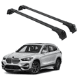 thumbnail image 1 of ERKUL Roof Rack Cross Bars for BMW X1 F48 2016-2022 | Aluminum Crossbars with Anti Theft Lock for Rooftop | Compatible with Flush Rails - Black, 1 of 7