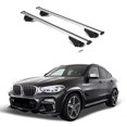 thumbnail image 1 of ERKUL Roof Rack Cross Bars for BMW X4 G02 2019-2025 | Aluminum Crossbars with Anti Theft Lock for Rooftop | Compatible with Flush Rails - Silver, 1 of 7