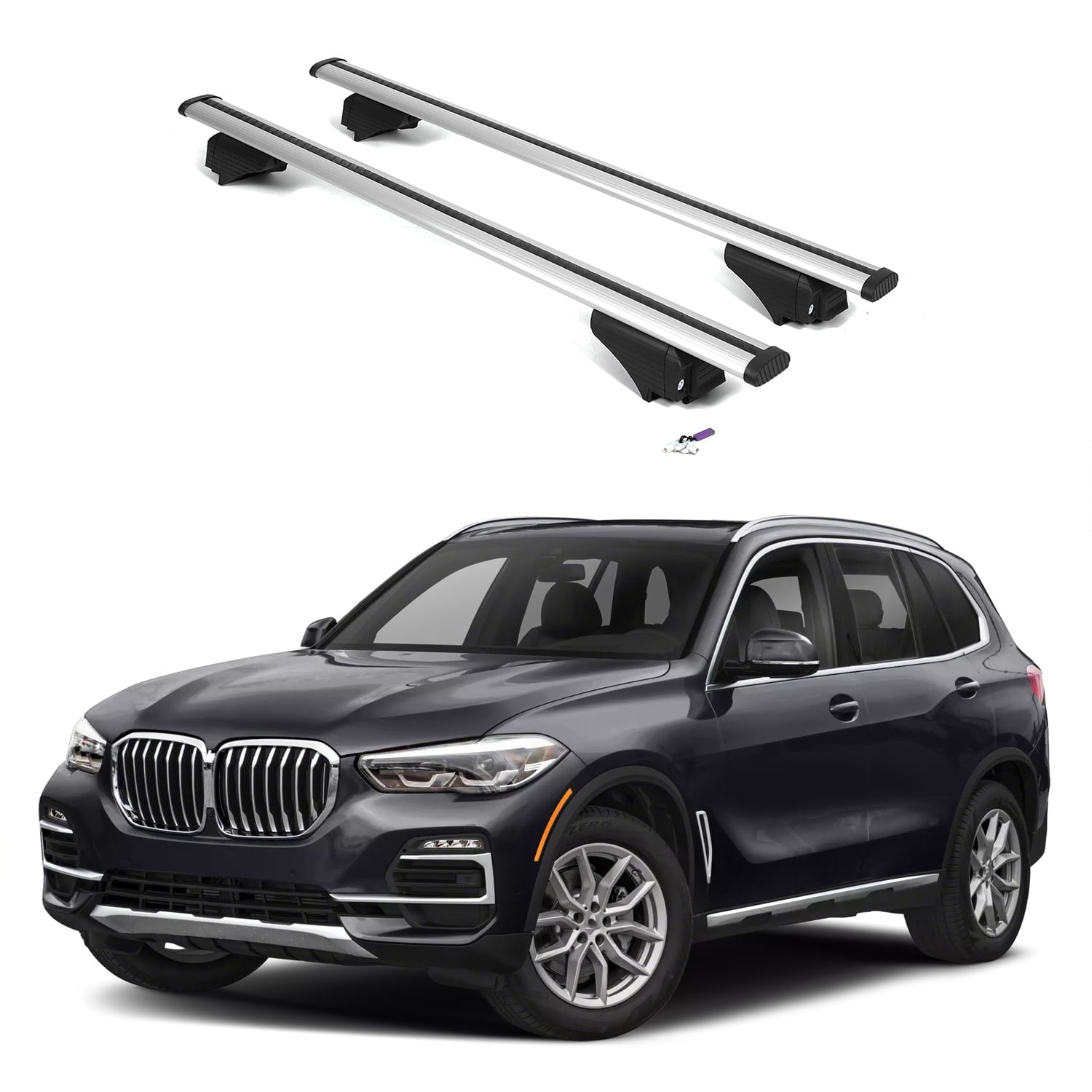 ERKUL Roof Rack Cross Bars for BMW X5 G05 2019-2024 | Aluminum ...