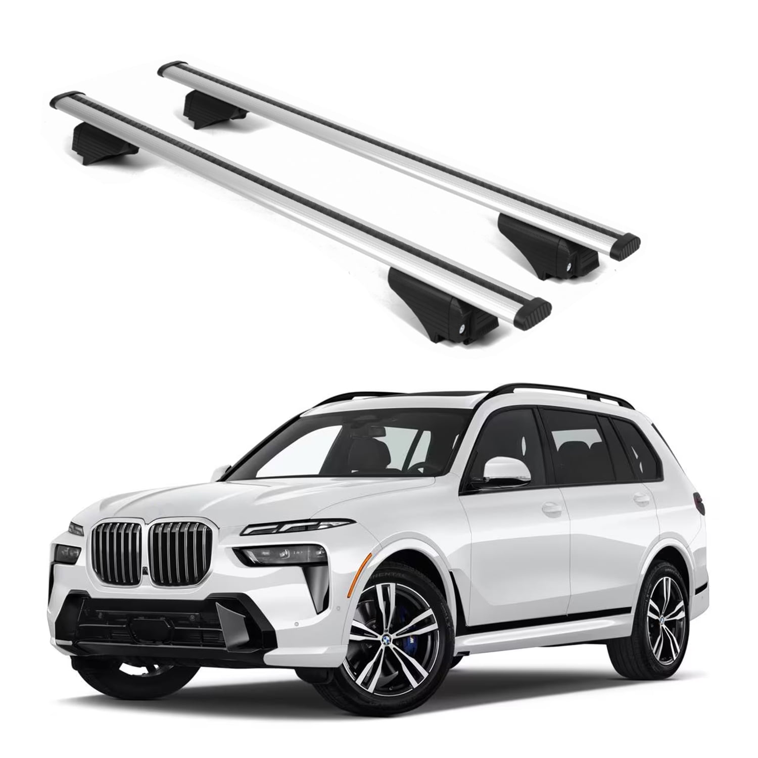 ERKUL Roof Rack Cross Bars for BMW X7 (G07) 2019-2025 | Aluminum ...