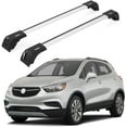 thumbnail image 1 of ERKUL Roof Rack Cross Bars for Buick Encore 2013-2022 | Aluminum Crossbars with Anti Theft Lock for Rooftop | Compatible with Flush Rails - Silver, 1 of 8
