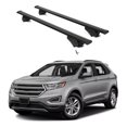 thumbnail image 1 of ERKUL Roof Rack Cross Bars for Ford Edge 2015-2024 | Aluminum Crossbars with Anti Theft Lock for Rooftop | Compatible with Flush Rails - Black, 1 of 7
