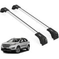 thumbnail image 1 of ERKUL Roof Rack Cross Bars for Ford Edge 2015-2024 | Aluminum Crossbars with Anti Theft Lock for Rooftop | Compatible with Flush Rails - Silver, 1 of 8