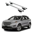 thumbnail image 1 of ERKUL Roof Rack Cross Bars for Ford Edge 2015-2024 | Aluminum Crossbars with Anti Theft Lock for Rooftop | Compatible with Flush Rails - Silver, 1 of 7
