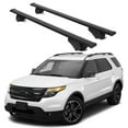 thumbnail image 1 of ERKUL Roof Rack Cross Bars for Ford Explorer 2011-2015 | Aluminum Crossbars with Anti Theft Lock for Rooftop | Compatible with Raised Rails - Black, 1 of 7