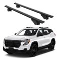 thumbnail image 1 of ERKUL Roof Rack Cross Bars for GMC Terrain 2018-2024 | Aluminum Crossbars with Anti Theft Lock for Rooftop | Compatible with Raised Rails - Black, 1 of 7