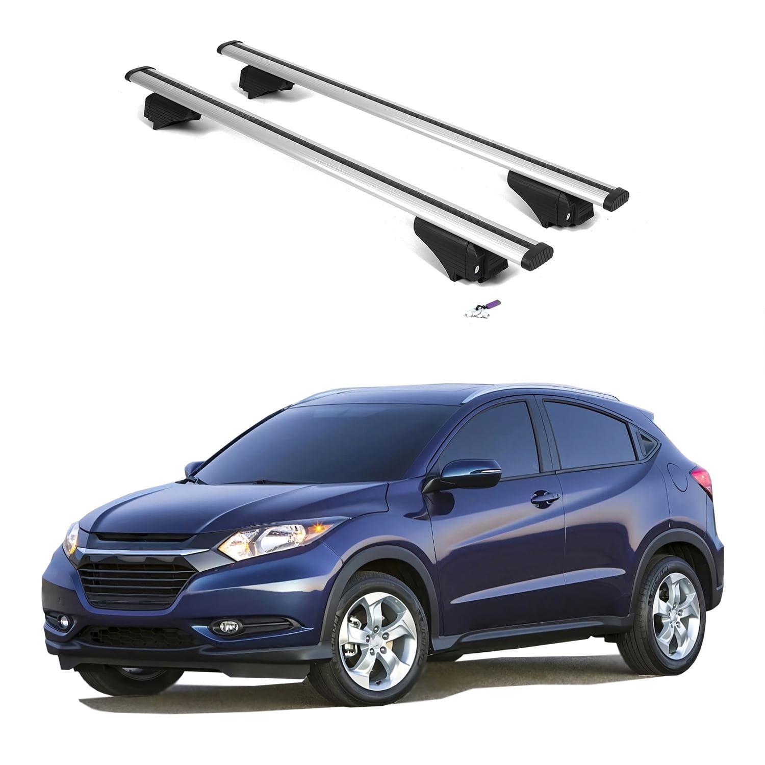 ERKUL Roof Rack Cross Bars for Honda HR-V HRV 2016-2022 Aluminum