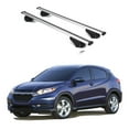 thumbnail image 1 of ERKUL Roof Rack Cross Bars for Honda HR-V HRV 2016-2022 | Aluminum Crossbars with Anti Theft Lock for Rooftop | Compatible with Flush Rails - Silver, 1 of 7