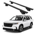 thumbnail image 1 of ERKUL Roof Rack Cross Bars for Honda Pilot 2023-2024 | Aluminum Crossbars with Anti Theft Lock for Rooftop | Compatible with Raised Rails - Black, 1 of 7