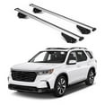 thumbnail image 1 of ERKUL Roof Rack Cross Bars for Honda Pilot 2023-2024 | Aluminum Crossbars with Anti Theft Lock for Rooftop | Compatible with Raised Rails - Silver, 1 of 7