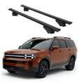 thumbnail image 1 of ERKUL Roof Rack Cross Bars for Hyundai Santa Fe 2025 | Aluminum Crossbars with Anti Theft Lock for Rooftop | Compatible with Raised Rails - Black, 1 of 7