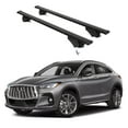 thumbnail image 1 of ERKUL Roof Rack Cross Bars for INFINITI QX55 2022-2025 | Aluminum Crossbars with Anti Theft Lock for Rooftop | Compatible with Flush Rails - Black, 1 of 7