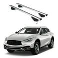 thumbnail image 1 of ERKUL Roof Rack Cross Bars for Infiniti QX30 2017-2019 | Aluminum Crossbars with Anti Theft Lock for Rooftop | Compatible with Flush Rails - Silver, 1 of 7