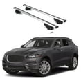 thumbnail image 1 of ERKUL Roof Rack Cross Bars for Jaguar F-Pace 2016-2025 | Aluminum Crossbars with Anti Theft Lock for Rooftop | Compatible with Flush Rails - Silver, 1 of 7