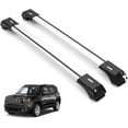 thumbnail image 1 of ERKUL Roof Rack Cross Bars for Jeep Renegade 2015-2024 | Aluminum Crossbars with Anti Theft Lock for Rooftop | Compatible with Raised Rails - Silver, 1 of 8