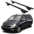 thumbnail image 1 of ERKUL Roof Rack Cross Bars for KIA Sedona 2011-2014 | Aluminum Crossbars with Anti Theft Lock for Rooftop | Compatible with Raised Rails - Black, 1 of 7