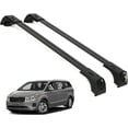 thumbnail image 1 of ERKUL Roof Rack Cross Bars for Kia Sedona 2015-2021 | Aluminum Crossbars with Anti Theft Lock for Rooftop | Compatible with Flush Rails - Black, 1 of 8