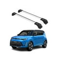 thumbnail image 1 of ERKUL Roof Rack Cross Bars for Kia Soul X-Line 2020-2025 | Aluminum Crossbars with Anti Theft Lock for Rooftop | Compatible with Flush Rails - Silver, 1 of 7