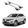 thumbnail image 1 of ERKUL Roof Rack Cross Bars for Lincoln MKC 2015-2019 | Aluminum Crossbars with Anti Theft Lock for Rooftop | Compatible with Flush Rails - Silver, 1 of 7