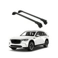 thumbnail image 1 of ERKUL Roof Rack Cross Bars for Mazda CX-90 2024 | Aluminum Crossbars with Anti Theft Lock for Rooftop | Compatible with Flush Rails - Black, 1 of 7