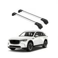 thumbnail image 1 of ERKUL Roof Rack Cross Bars for Mazda CX-90 2024 | Aluminum Crossbars with Anti Theft Lock for Rooftop | Compatible with Flush Rails - Silver, 1 of 7
