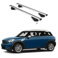 thumbnail image 1 of ERKUL Roof Rack Cross Bars for Mini Countryman 2011-2016 | Aluminum Crossbars with Anti Theft Lock for Rooftop | Compatible with Flush Rails - Silver, 1 of 7
