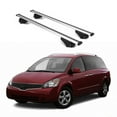 thumbnail image 1 of ERKUL Roof Rack Cross Bars for Nissan Quest 2004-2010 | Aluminum Crossbars with Anti Theft Lock for Rooftop | Compatible with Raised Rails - Silver, 1 of 7