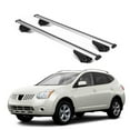 thumbnail image 1 of ERKUL Roof Rack Cross Bars for Nissan Rogue 2008-2013 | Aluminum Crossbars with Anti Theft Lock for Rooftop | Compatible with Raised Rails - Silver, 1 of 7