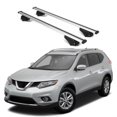 thumbnail image 1 of ERKUL Roof Rack Cross Bars for Nissan Rogue 2014-2020 | Aluminum Crossbars with Anti Theft Lock for Rooftop | Compatible with Raised Rails - Silver, 1 of 7