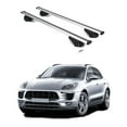 thumbnail image 1 of ERKUL Roof Rack Cross Bars for Porsche Macan 2014-2024 | Aluminum Crossbars with Anti Theft Lock for Rooftop | Compatible with Flush Rails - Silver, 1 of 7