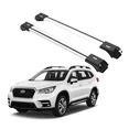 thumbnail image 1 of ERKUL Roof Rack Cross Bars for Subaru Ascent 2019-2024 | Aluminum Crossbars with Anti Theft Lock for Rooftop | Compatible with Raised Rails - Silver, 1 of 8
