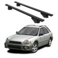 thumbnail image 1 of ERKUL Roof Rack Cross Bars for Subaru Outback 1994-1997 for Raised Rails - Black, 1 of 8