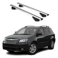 thumbnail image 1 of ERKUL Roof Rack Cross Bars for Subaru Tribeca 2008-2014 | Aluminum Crossbars with Anti Theft Lock for Rooftop | Compatible with Raised Rails - Silver, 1 of 7