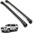 thumbnail image 1 of ERKUL Roof Rack Cross Bars for Toyota 4Runner 2010-2024 | Aluminum Crossbars with Anti Theft Lock for Rooftop | Compatible with Raised Rails - Black, 1 of 8