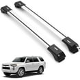 thumbnail image 1 of ERKUL Roof Rack Cross Bars for Toyota 4Runner 2010-2024 | Aluminum Crossbars with Anti Theft Lock for Rooftop | Compatible with Raised Rails - Silver, 1 of 8