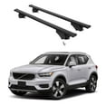 thumbnail image 1 of ERKUL Roof Rack Cross Bars for Volvo XC40 2018-2025 | Aluminum Crossbars with Anti Theft Lock for Rooftop | Compatible with Flush Rails - Black, 1 of 7