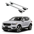 thumbnail image 1 of ERKUL Roof Rack Cross Bars for Volvo XC40 2018-2025 | Aluminum Crossbars with Anti Theft Lock for Rooftop | Compatible with Flush Rails - Silver, 1 of 7