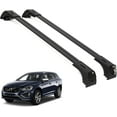 thumbnail image 1 of ERKUL Roof Rack Cross Bars for Volvo XC60 2009-2017 | Aluminum Crossbars with Anti Theft Lock for Rooftop | Compatible with Flush Rails - Black, 1 of 7