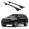 thumbnail image 1 of ERKUL Roof Rack Cross Bars for Volvo XC90 2016-2024 | Aluminum Crossbars with Anti Theft Lock for Rooftop | Compatible with Flush Rails - Black, 1 of 7