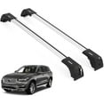 thumbnail image 1 of ERKUL Roof Rack Cross Bars for Volvo XC90 2016-2025 | Aluminum Crossbars with Anti Theft Lock for Rooftop | Compatible with Flush Rails - Silver, 1 of 8