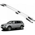 thumbnail image 1 of ERKUL Roof Side Rails Rack Compatible with Volkswagen Touareg 2004-2010 | All Weather Roof Rack Aluminum Side Rails for Rooftop, Luggage Carrier, Kayak, Canoe, Ski, Snowboard | Silver, 1 of 8