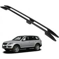 thumbnail image 1 of ERKUL Roof Side Rails Rack Compatible with Volkswagen Touareg 2004-2010 | All Weather Roof Rack Aluminum Side Rails for Rooftop, Luggage Carrier, Kayak, Canoe, Ski, Snowboard | Black, 1 of 8