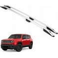 thumbnail image 1 of ERKUL Roof Side Rails Rack for Jeep Renegade 2015-2025 | All Weather Roof Rack Aluminum Side Rails for Rooftop,Luggage Carrier,Kayak,Canoe,Ski,Snowboard | Silver, 1 of 7
