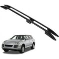 thumbnail image 1 of ERKUL Roof Side Rails Rack Porsche Cayenne 2003-2010 | All Weather Roof Rack Aluminum Side Rails for Rooftop, Luggage Carrier, Kayak, Canoe, Ski, Snowboard | Black, 1 of 8