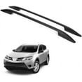 thumbnail image 1 of ERKUL Roof Side Rails Rack for Toyota RAV4 2013-2018 | All Weather Roof Rack Aluminum Side Rails for Rooftop, Luggage Carrier, Kayak, Canoe, Ski, Snowboard | Black, 1 of 8